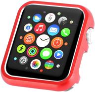 leotop compatible with apple watch case 38mm 42mm cell phones & accessories logo