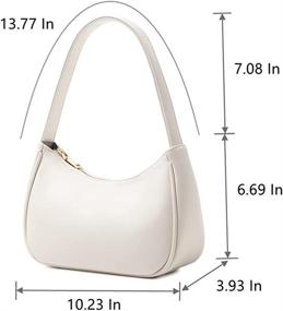 img 3 attached to Shoulder Handbag Clutch Closure for Women's Handbags & Wallets - CYHTWSDJ Hobo Bag