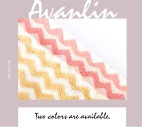 img 1 attached to Pack of 2 Pink Stripe Hair Turban Wraps - Avanlin Microfiber Hair Towel Caps for Women and Girls, Highly Absorbent Hair Drying Accessories for Wet Hair, Shower, and Twist Styles