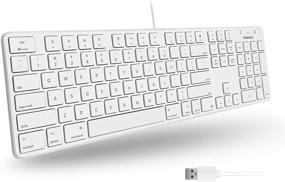 img 4 attached to 💻 Macally SLIMKEYPRO Ultra Slim Keyboard for MacBook