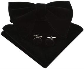 img 4 attached to 🔴 RB002T L Levao Vintage Velvet Cufflinks