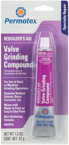 img 2 attached to 🔧 Permatex 80036 Valve Grinding Compound: Precision in 1.5 oz. Gray Package