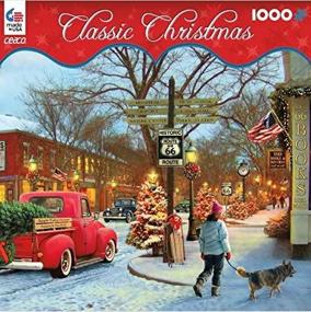 img 3 attached to Ceaco Classic Christmas Route Puzzle
