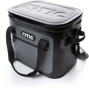 img 1 attached to 👜 RTIC Soft Cooler Insulated Bag: Leak-Proof, Zippered Portable Ice Chest for Travel, Lunch, Work, Cars, Picnics, Beaches & Trips