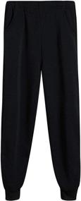 img 1 attached to 🔥 Coney Island Girls' Sweatpants - Active Fleece Joggers (3 Pack): Superior Comfort and Style for Active Kids!