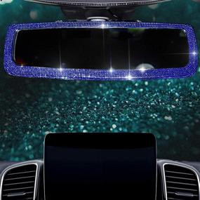 img 4 attached to Rearview Accessories Interior Crystal Rhinestone