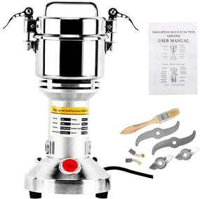 img 4 attached to 🔌 Efficient and Versatile Homend High Speed 300g Electric Grain Mill Grinder for Kitchen Herb Spice Pepper Coffee