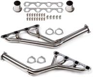 🔧 eccpp exhaust manifolds sdd-hdsfm64ty - stainless steel header replacement for 64-70 mustang 260 289 302 tri-y exhaust system logo