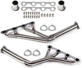 img 4 attached to 🔧 ECCPP Exhaust Manifolds SDD-HDSFM64TY - Stainless Steel Header Replacement for 64-70 Mustang 260 289 302 TRI-Y Exhaust System