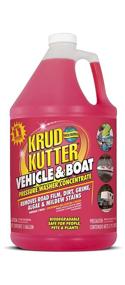 img 1 attached to 🚗 Krud Kutter VB014 VB01/4 Clear Vehicle and Boat Pressure Washer Concentrate - 1 Gallon Jug: Effective Cleaning Solution!