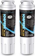 💧 icepure plus nsf 53 & 42 certified ukf8001 refrigerator water filter, compatible with maytag ukf8001, ukf8001axx, ukf8001p, whirlpool 4396395, 469006, edr4rxd1, everydrop filter 4, puriclean ii, pack of 2 логотип
