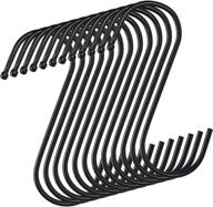 s hooks 12 pack: versatile stainless steel hanging hooks for kitchen, bathroom, garden & more! logo