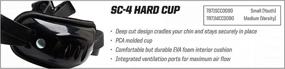 img 1 attached to 🏈 Enhance Safety and Comfort with the Schutt Sports SC-4 Hard Cup Chinstrap for Football Helmet