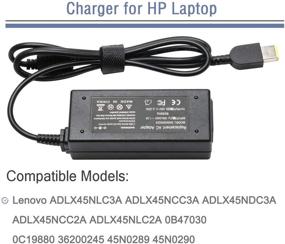 img 1 attached to Lenovo USB Tip Laptop Charger: 20V 2.25A 45W AC Adapter (Model: ADLX45NLC3A) - Buy Now!