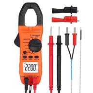 🔌 proster high-precision clamp meter trms multimeter with ncv 600a ac current ac/dc voltage continuity resistance temperature diode hz tester logo