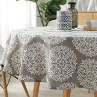 🌟 dust-proof colorbird tablecloth: elegant medallion design for sparkling tabletops logo