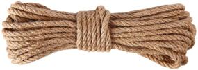 img 1 attached to ASENKU Cat Natural Sisal Rope: Premium Replacement for Cat Scratching Posts, Hemp 🐱 Rope for Repair and DIY Scratcher - Perfect Flexible Scratching Pad and Toy for Cats