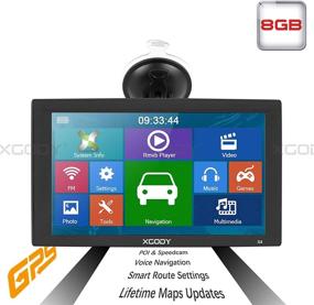 img 3 attached to Xgody 9inch Truck GPS with Big Touchscreen and Lifetime Map Updates for Trucks