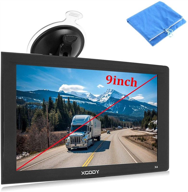 touchscreen trucking navigation navigator lifetime logo
