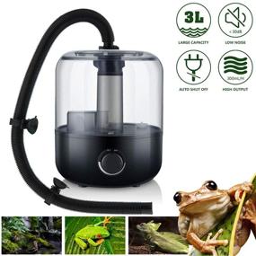 img 3 attached to 🦎 Sequoia Reptile Spray Fogger Humidifier for Lizard, Chameleon, Snake, Turtle, Frog Habitats (3 L)