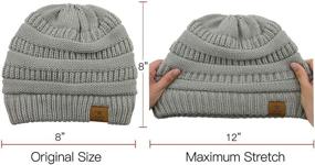 img 2 attached to American Trends Beanies Slouchy Mix Pack Outdoor Recreation for Climbing