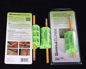 img 3 attached to Versatile Woodworking Scribing Tool - Multipurpose Scribe Ideal for Cabinets, Countertops, Flooring, and Paneling, Efficient Pencil Scribe for Precise Marking (Green)