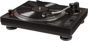 img 3 attached to Crosley C200A-BK Проигрыватель с прямым приводом и S-образным тонармом в черном цвете - улучшенная оптимизация поисковой системы