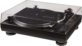 img 1 attached to Crosley C200A-BK Проигрыватель с прямым приводом и S-образным тонармом в черном цвете - улучшенная оптимизация поисковой системы