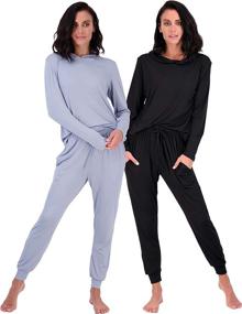 img 4 attached to Piece Pullover Sweatshirt Athletic Sweatsuit Sports & Fitness in Team Sports