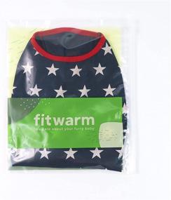 img 1 attached to Fitwarm Patriotic 4th of July Dog Clothes - 100% Cotton Dog Shirts, Doggie T-Shirt, Puppy Shirt, Pet Vest, Tank Top, Cat Tee