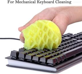 img 3 attached to ColorCoral 5Pack Keyboard Cleaner: Universal Gel for Efficiently Cleaning PC, Tablet, Laptop Keyboards, Car Vents, Cameras, Printers, and Calculators