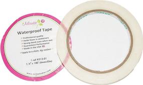 img 1 attached to Floral Waterproof Tape Clear Roll