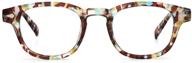 👓 jisoo round reading glasses: stylish designer readers for women and men logo