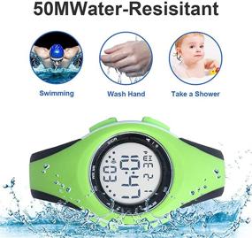 img 2 attached to Sports Digital Waterproof Watches Children Boys' Watches for Wrist Watches