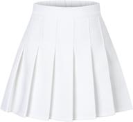 school uniform skater pleated skirts girls' clothing logo