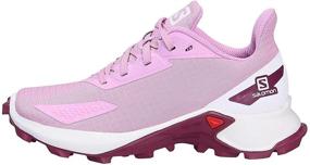 img 3 attached to 🏃 Salomon ALPHACROSS Girls' Running Shoes in Delphinium Legion