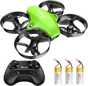 img 4 attached to Potensic Upgraded A20 Mini Drone for Kids and Beginners, Easy to Fly Indoor Outdoor RC Helicopter Quadcopter with Auto Hovering, Headless Mode, Remote Control, and 3 Batteries - Ideal for Boys and Girls