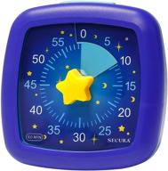 🌟 silent study timer for kids and adults - secura 60-minute visual timer for time management and teaching (starry sky) logo