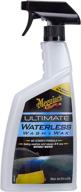 meguiar's g3626 ultimate waterless wash & wax: an efficient 26 fluid ounces solution logo