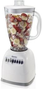 img 3 attached to OSTER 6640-NP1 10-Speed White Blender with 48 Ounce Plastic Jar