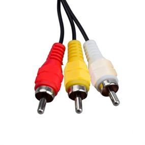 img 2 attached to ElementDigital PS3 AV Cable: Composite Stereo RCA Audio Video TV Cable for Playstation 3/2/1 - 6ft Length