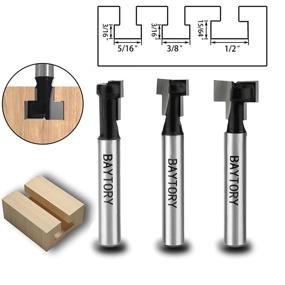 img 3 attached to BAYTORY Keyhole Diameter T Track Slotting Cutting Tools