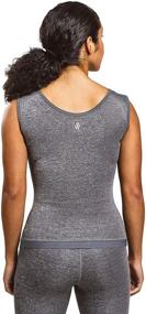 img 2 attached to 🔥 Maximize Your Workout with Sweat Shaper Women's Premium Slimming Sauna Tank Top