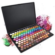 💄 phantomsky professional 149 colors eyeshadow palette - matte and shimmer pigmented eye shadows - natural warm neutral cosmetic makeup powder logo