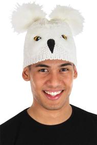 img 3 attached to 🧙 Hedwig Knit Beanie by elope: Cozy and Stylish Winter Hat for Harry Potter Fans