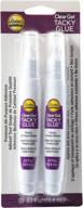 🖊️ 2-pack clear gel tacky glue pens by aleene's: 29618 logo