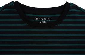 img 2 attached to DEESPACE Girls' Short Sleeve Crewneck Clothing: 3-12 Years & 9-10 Years - Tops, Tees, and Blouses