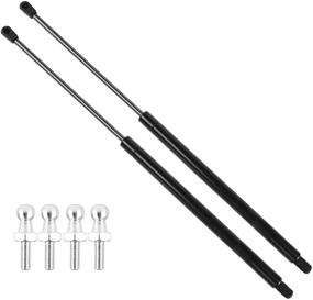 img 4 attached to 🚪 High-performance Rear Liftgate Hatch Lift Supports for Nissan Pathfinder, 240SX, Torrano (1987-1995) - Pack of 2