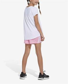 img 1 attached to 👧 Шорты adidas Youth Stripe Mesh