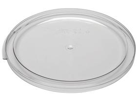 img 2 attached to Pack of 1 Round Covers for 22 qt Container - Cambro Camwear RFSCWC12135